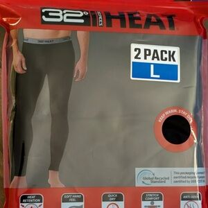 32 Degrees Heat  - Men's 2 Pk - Base Layer Pant